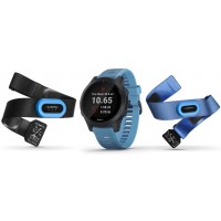 Garmin Forerunner 945 Bundle Premium GPS Running Triathlon Smartwatch with Music Blue - B563YK8M2