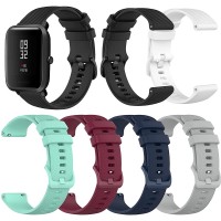 6-Pack Bands Compatible with Veryfitpro Smart Watch ID205 ID205L ID215G ID205U ID205S ID216 Replacement Band Quick Release Silicone Watch Straps for Women&Men - BSHHN2NT7