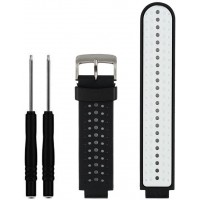 ZSZCXD Soft Silicone Replacement Watch Band for Garmin Forerunner 230 235 220 620 630 735 Smart Watch - B2C5YN7H9