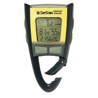 Xtreme Research SkyScan Ti-Plus 2 Compact Multi-Function Heat Index Warning System Displays Temperature Humidity and Heat Index to Give You a Forecast Based on The Data Collected - B2981T1OE