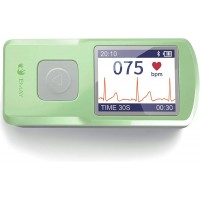 EMAY Wireless EKG Monitoring Device | Portable EKG Monitor to Record Rhythm & Heart Rate Anytime Anywhere for Personal Use| Works with Smartphones & PC - BJON1J0O7
