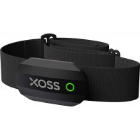 XOSS X1 Heart Rate Monitor Chest Strap Bluetooth 4.0 Wireless Heart Rate with Chest Strap Health Accessories Black Bluetooth&ant+ - B4FKU5I13
