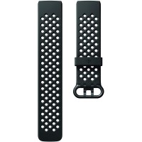 Fitbit Charge 3 Accessory Band Official Fitbit Product Sport Black Small - BZRTZ3BPN
