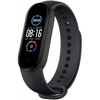 Xiaomi Mi Band 5 Smart Wristband 1.1 inch Color Screen Miband with Magnetic Charging 11 Sports Modes Remote Camera Bluetooth 5.0 Global Version Black - BJUPQ1P9Z