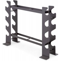 Marcy Compact Dumbbell Rack Free Weight Stand for Home Gym DBR-56  Black 20.50 x 8.50 x 27.00 inches - BD1YJYEQ8