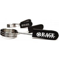 Rage Fitness 2” Olympic Barbell Spring Clip Collars One Pair - B3VOMNEXE