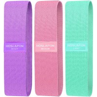 HOSLAFON Resistance Bands Set Exercise Workout Fitness Booty Bands for Working Out Resistance Loops Bands for Women Elastic Bands for Exercise Pull up Assistance Bands Stretch Bands Stretching Strap - BYN5NUAK7