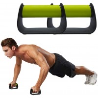 Feishibang Pushup Handles for Floor Board Portable Push Up Bars for People Fitness Home Workout Equipment,Colour Green - B96WO2AUR