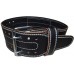 Fit Active Sports Leather Weight Lifting Belts Black S - BHMGOXLB7