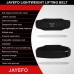 Jayefo Sports Weightlifting Back Support Brace Adjustable Belt for Men & Women Lightweight Buckle Workout Black Deadlift Squat Gym Workout Fitness Weight Lifting - B5MA7OQ0K