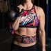 Unbroken Designs Tropical Explosion Lifting Belt Contoured Belt for Gym Powerlifting Olympic Crossfit Squats Bodybuilding 6” - BAPREQULU