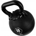 Champion Sports Rhino Kettlebell Rubber Weights Black Premium Strength Training Equipment Multiple Weights - BWE1T8S5I