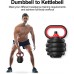 PINROYAL Adjustable Kettlebell Handle for Plates Weights 3 in 1 Multifunctional Kettlebell Grip for Dumbbell Kettlebell Push up for Gym Workout Comfortable Rubber Non-Slip of Kettlebell Grip & Base - BZD00YSC3