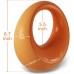 PINROYAL Kettlebell Fullmoon Design 8.8 lb Non-Slip Handle Designed Kettlebell Strength Training Soild Cast Iron Weight Kettlebell for Gym Home&Outdoor Weightlifting Exercise - B4YFCIGVC