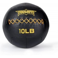 ToughFit Soft Wall Ball Black Medicine Ball Set for Cardio Fitness Exercise Weighted Med Ball for Strength and Conditioning Exercises Cross Training Lunge and Partner Toss - B2DXEX6BU