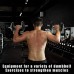 Dumbbell Barbell Curl Bar Strength Training Bars Home Gym Sports - BD2U8V5W6