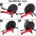Pinroyal Mini Deadlift Barbell Jack Deadlift Bar Jack with Rubber Handle Load and Unload Weight Plates,for Deadlifting Powerlifting and Weightlifting - B03RMAH0D