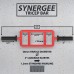 Synergee Tricep Bar 25 lbs for Maximum Gains & Comfort for Extensions Curls & Pressing Workouts – Upper Body Exercise Gear. Available in Red Black Chrome - BWM86TX9X