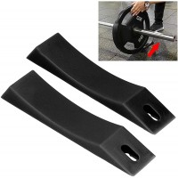 Velaurs Barbell Jack Line Bar Barbell Plates Barbell Deadlift Silicone Portable Sturdy for Gym for Home - BFMFFQR0R