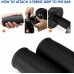 Yes4All Thick Rubber Grips Ez Barbell Grips Outer Dimension 2.0 inches Biceps Curl Triceps Exercise,Wrist Strap Best with Barbell Dumbbell & Weight Lifting - BETDXSNL6