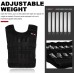 Adjustable Weighted Vest 44LB Workout Weight Vest Training Fitness Weighted Jacket for Man Woman Included 96 Steel Plates Weights - BTYW9ZCA7