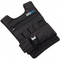RUNFast Max 12lbs-140lbs Adjustable Weighted Vest - BRGNAWX3L