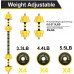 Adjustable Dumbbell Barbell Free Weights 2-in-1 Dumbbell Barbell Set Non-Slip Hand Dumbbell for Home Gym Office - BT1B69KYT
