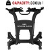 Bavnnro Adjustable Dumbbell Stand 330LBS Dumbbell Rack Standard Metal Dumbbell Holder Weight Rack Storage Stand for Home GymOnly Stand - B9C85Y0K4