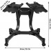 Bavnnro Adjustable Dumbbell Stand 330LBS Dumbbell Rack Standard Metal Dumbbell Holder Weight Rack Storage Stand for Home GymOnly Stand - B9C85Y0K4