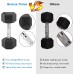 Bronze Times 20 15 10 5 LB Dumbbells Set of 2 Hex Dumbbell Free Weights Solid Steel Hand Weights Dumbbells Set PVC Encase Coating Black 25 10 5 Pound Dumbbell Weight to Choose Single or Pair - BL5N96VJ9