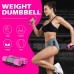 EILISON Dumbbells Hand Weight Set 2 with Soft Grip & Adjustable Hand Straps Exercise & Fitness Dumbbell for Home Gym Equipment Workouts Strength Training Free Weights for Women 2lb,3lb,4lb - BPQ2N5XLI
