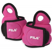 FILA Accessories Wrist Weights Set for Women Men 4lb Set 2 Pounds Each Adjustable Straps for Home Workout Exercise Walking Running Strength Training Weight Lifting Yoga - BMQ1YHQ9H