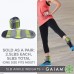 Gaiam Ankle Weights Strength Training Weight Sets For Women & Men With Adjustable Straps Walking Running Pilates Yoga Dance Aerobics Cardio Exercises 5lb & 10 Pound Sets - BOY3XY4N8