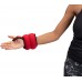 Mind Reader Adjustable Wrist Weights Integrated Thumb Cutouts Arm Strength Training Resistance Set for Home Fitness Exercises 2 lb 0.91 kg Black - B8X7LGDS9