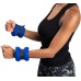 Mind Reader Neoprene Adjustable Weights Resistance Strength Training for Wrists or Ankles Jogging Walking Aerobics Fitness Set of 2 1 lb 0.45 kg Blue - BEGRSK0IY