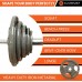 GYMENIST Single Weight Plates Exercise Workout Plate Fits 2 INCH Olympic Bar Plates Has A Grip Handles Design - B9CA8HRXG