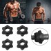 Dumbbell Hex Nut 2 Pairs Weight Lifting Spinlock Collars Nonslip Screw Clamp Replacement Parts for Barbells Bars Fitness Training SportsBlack - B13U2XITS