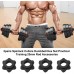 Dumbbell Hex Nut 2 Pairs Weight Lifting Spinlock Collars Nonslip Screw Clamp Replacement Parts for Barbells Bars Fitness Training SportsBlack - B13U2XITS
