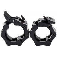 Greententljs Olympic Barbell Clamps 2 inch Quick Release Pair of Locking 2 Pro Olympic Weight Bar Plate Locks Collar Clips for Workout Weightlifting Fitness Training - BIHX4S2E3