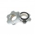 HAJXZH Barbells Hex Nut Anti-Slip 2PCS 25mm Barbell Spin-Lock Collar Screw Used for Fitness Equipment Weight Lifting Barbell Or Dumbbell Ba - BKIVAKFB0