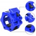 KingBra 50mm Barbell Collars Barbell Dumbbells Barbell Collar 2 Inch Metal Olympia Barbell Bar Weight Clamp Collars Clips Great for Weightlifting Fitness Training 2 Pcs,Blue - BISMQN3JL