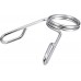 uxcell Spring Clip Collars 4Pcs 50mm 2 Circle Gym Weight Bar Barbell Spring Collar Clip Dumbbell Lock Clamp Tool - BPZMYKT9B