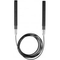 Jump Rope Fitness 10 Feet Wire Gym Training Skipping Sports Exercise Ropes Workout Jump Rope Fitness Training MDYHJDHYQ Color : Black Size : Free - BJ418WALY