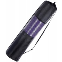 PIMOCLY Yoga Mat Holder Bag Adjustable Mat Carrying Sling Durable Cotton Texture - BN69QCM3O