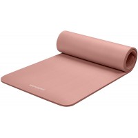 Retrospec Solana Yoga Mat 1 & 1 2 Thick w Nylon Strap for Men & Women Non Slip Exercise Mat for Yoga - BYY26JV73