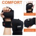 PURATEN Weighted Gloves 5lb2.5lb Each Soft Iron Fitness Gloves with Lengthen Wrist Strap for Gym Boxing Taekwondo Running Training Washable - BCMPR79S3