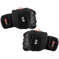 Weighted Gloves 4lb2lb Each Fitness Soft Iron Gloves Sandbag Weight Bearing Training Gloves with Wrist Support for Gym Boxing Cross Training4lb - BZ60L2NLB