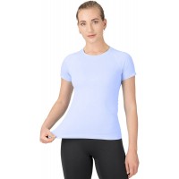 MathCat Workout Shirts for Women,Workout Tops for Women Short Sleeve,Yoga T Shirts for Women,Breathable Athletic Gym Shirts - BI1YT66HM